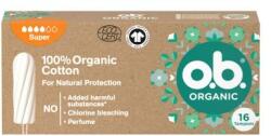 o. b o. b. Organic Super tampon Tampoane 16 buc pentru femei