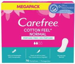 Carefree Cotton Feel Normal absorbant slip Absorbante slip 76 buc pentru femei