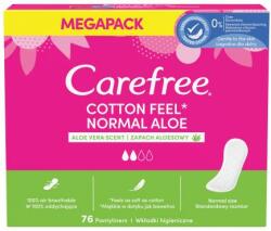 Carefree Cotton Feel Normal Aloe Vera absorbant slip Absorbante slip 76 buc pentru femei
