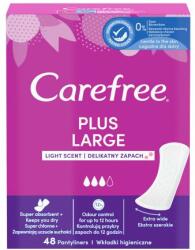 Carefree Plus Large Light Scent absorbant slip Absorbante slip 48 buc pentru femei