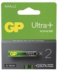 GP Batteries GP Ultra Plus alkáli elem AAA 2db (B03112) - bestbyte