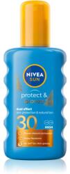 Nivea Sun Protect & Bronze spray de corp pentru un bronz intens SPF 30 200 ml