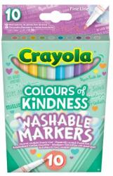 Crayola Crayola: Kedves szavak vékonyhegyű filctoll készlet - 10 db-os (58-7827) - jateknet