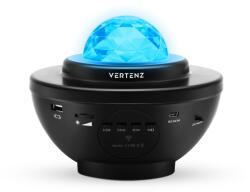 Vertenz Csillagos ég projektor és éjszakai lámpa Vertenz Magic 10, Bluetooth hangszóróval, távirányítóval, USB, 24 fénykombináció, Fekete (Magic10Black)