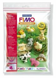FIMO Fimo szilikon forma Farm animals