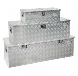 FERVI Set de 3 cutii din aluminiu pentru scule 0382, Fervi (0382) - sculemeseriase