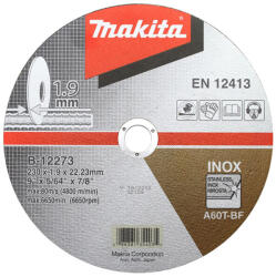 Makita 10 Discuri Taiere Inox 230x1.9 (b-12273)