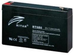 Ritar RT680 zselés akkumulátor 8Ah 6V