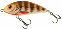 SALMO Salmo Wobler Fatso Sinking Spotted Brown Perch 12 cm