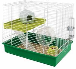 Ferplast Cuşcă hamster HAMSTER DUO cu accesorii din plastic