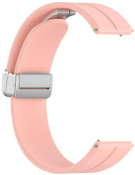 Techsuit Curea pentru Samsung Galaxy Watch 4/5/Active 2 Huawei Watch GT 3 42mm/GT 3 Pro 43mm Techsuit Watchband W011 Pink (5949419063402)