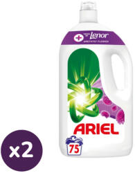 Ariel INGYENES SZÁLLÍTÁS - Ariel Turbo Clean Touch of Lenor Amethyst Flower folyékony mosószer 2x3, 75 liter (150 mosás)