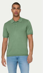 Only & Sons Tricou polo Wyler 22022219 Verde Regular Fit