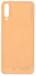 Samsung A505 Galaxy A50 hátlap (akkufedél) ragasztóval, narancs (utángyártott)
