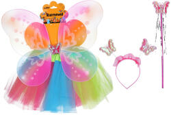 Wiky - Set de carnaval - zână colorată (WKW026055) Costum bal mascat copii
