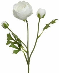 Művirág rózsa, halvány fehér színű 10 cm x 5 cm x 51 cm