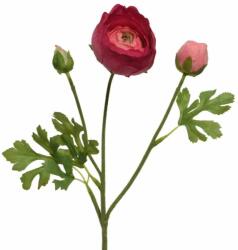 Művirág rózsa, piros színű 10 cm x 5 cm x 51 cm