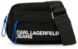 Karl Lagerfeld Jeans Geantă de umăr 'Utility' negru, Mărimea One Size