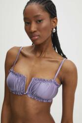 ANSWEAR sutien de baie culoarea violet, cupa usor rigidizata BBYH-BID04I_04X Costum de baie dama