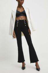 Answear Lab jeansi femei, culoarea negru BBYH-SJD03W_99X