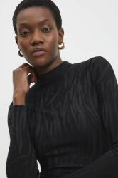 ANSWEAR bluza femei, culoarea negru, modelator BBYH-BDD01O_99X