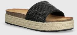 Answear Lab papuci femei, culoarea negru, cu platforma BBYH-KLD00D_99X