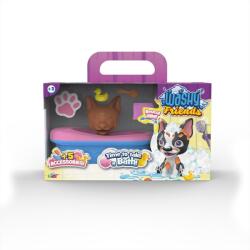 Kidz World Washy Friends Color Reveal Pancsoló kutyusok káddal és 5 kiegészítővel - Boston (K02WFS04-03)