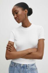 Answear Lab tricou femei, culoarea alb BBYH-TSD01G_00X
