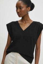 Answear Lab tricou femei, culoarea negru BBYH-TSD01L_99X