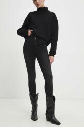 Answear Lab jeansi femei, culoarea gri BBYH-SJD01R_90X