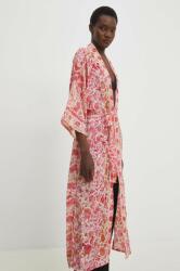 Answear Lab kimono culoarea roz, oversize, modelator BMYX-KZD04E_30X