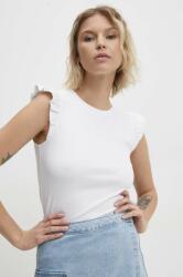 Answear Lab tricou femei, culoarea alb BBYH-TSD01H_00X