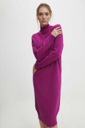 ANSWEAR rochie culoarea roz, mini, oversize BBYH-SUD02C_43X