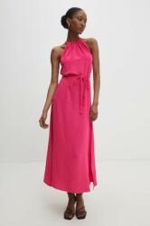 ANSWEAR rochie culoarea roz, maxi, drept BBYH-SUD08J_43X