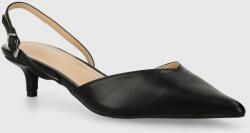 Answear Lab pantofi cu toc culoarea negru BBYH-OBD06M_99X