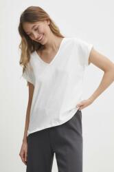 Answear Lab tricou din bumbac femei, culoarea alb BBYH-TSD022_00X