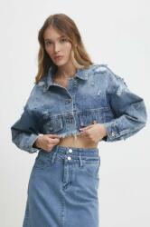 Answear Lab geaca jeans femei, de tranzitie, oversize BBYH-KUD05L_55X
