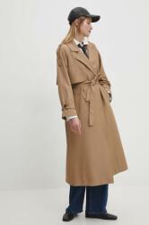 ANSWEAR palton femei, culoarea maro, de tranzitie BBYH-KPD019_82X