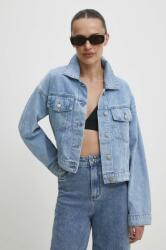 Answear Lab geaca jeans femei, de tranzitie, oversize BBYH-KUD04B_55X