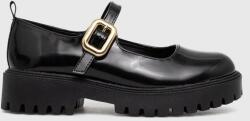 ANSWEAR pantof femei, culoarea negru, cu platforma BBYH-OBD037_99X