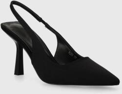 Answear Lab pantofi cu toc culoarea negru BBYH-OBD04B_99X