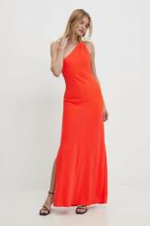 ANSWEAR rochie culoarea rosu, maxi, drept BBYH-SUD08G_33X