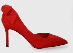 Answear Lab pantofi cu toc culoarea rosu BBYY-OBD112_33X