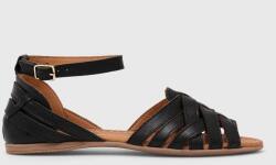 Answear Lab sandale de piele femei, culoarea negru BBYH-OBD076_99X