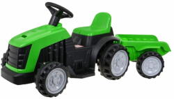 Ramiz Gyermek traktor pótkocsival (6V / 4, 5Ah) zöld színben
