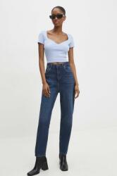 Answear Lab jeansi femei, culoarea albastru marin BBYH-SJD013_59X