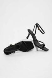 Answear Lab pantofi cu toc culoarea negru BPYH-OBD02S_99X