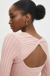 ANSWEAR bluza femei, culoarea roz, neted BBYH-BDD027_30X