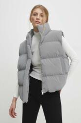 Answear Lab vesta femei, culoarea gri, de iarna BBYH-KUD02K_90X
