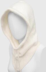 Answear Lab cagula din lana culoarea alb, de lana BBYH-CAD008_00X